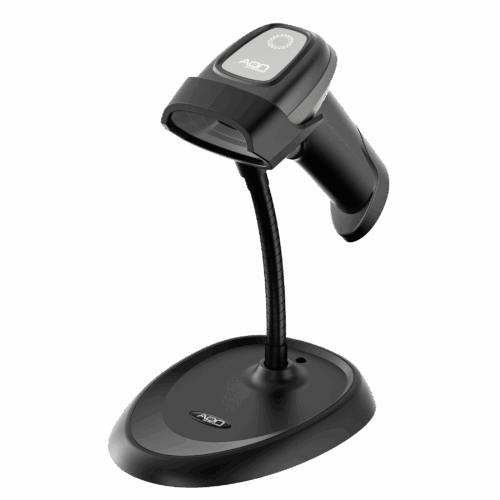 HS-10L 2D Wired Hand Scanner with Stand