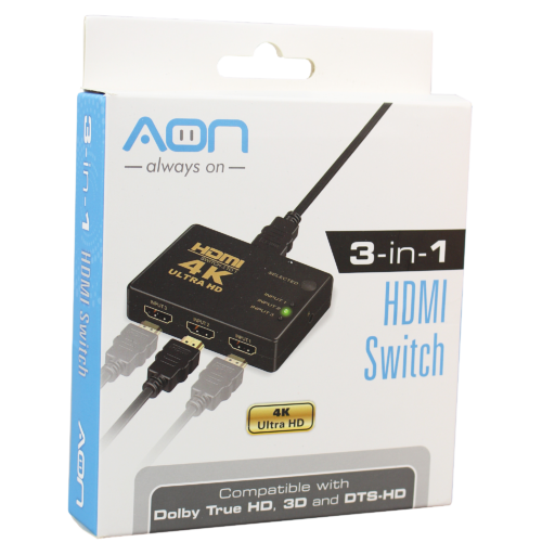 HDMI Switch Box 3 in 1