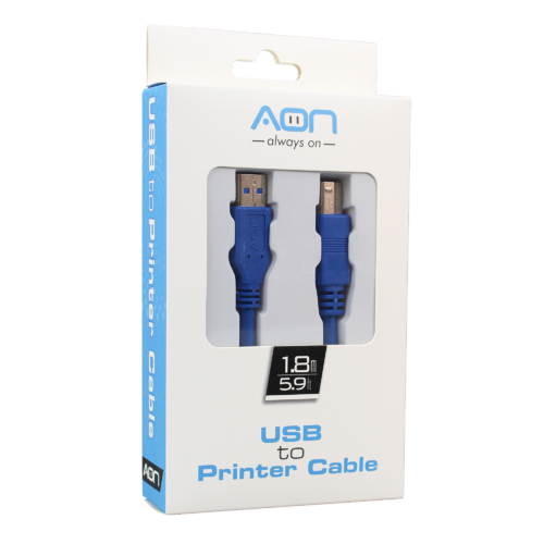 USB-A to USB-B 3.0<br>Printer Cable